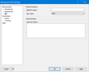 WinSCP Path Configuration